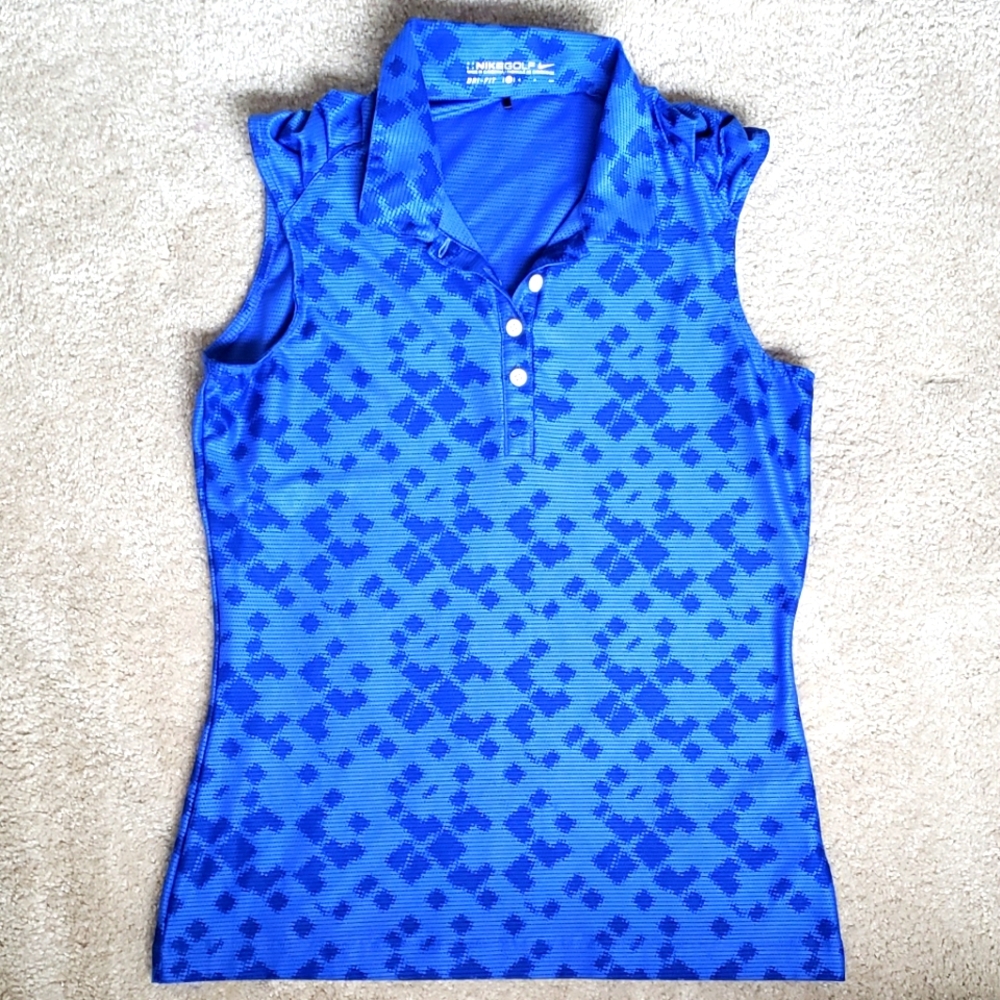 Nike Golf Dri-Fit Sleeveless Polo